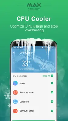 MAX Security (Virus Cleaner and Antivirus) android App screenshot 2