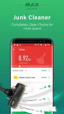 MAX Security (Virus Cleaner and Antivirus) android App screenshot 4