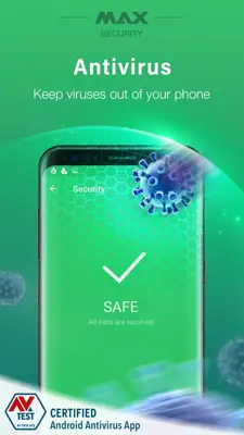 MAX Security (Virus Cleaner and Antivirus) android App screenshot 8